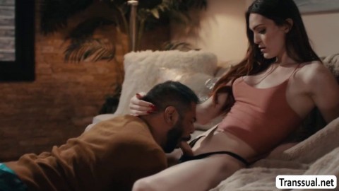 TS stepteen analed her horny stepdady