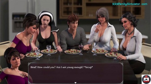 3D Mother & Son Taboo Family Game Sex