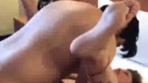 Tied up cheating hot gf banged by black cock