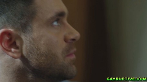 Beau Butler comforts Mason Lear in a very sensual way