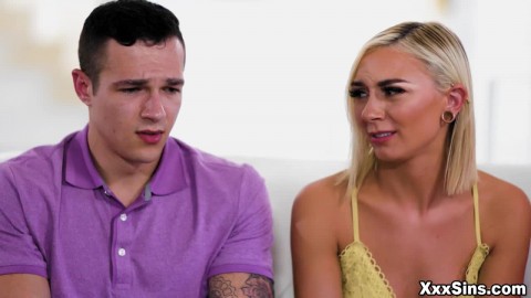 Teens Jayden and Chloe's 4SOME with Shay Sights and John