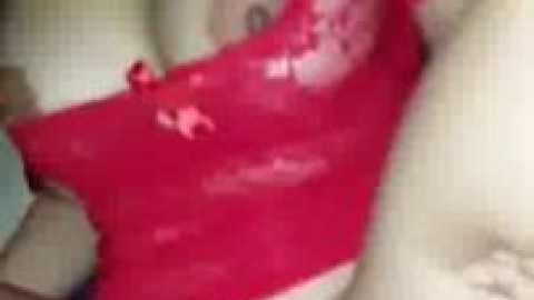 Horny Housewife Sits Her Big White Booty Down On A Black Homemade