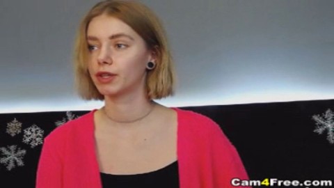 Blonde Babe Masturbate Her Pussy Until She Cum