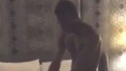 My step son has a BBC and his step dad is at work Homemade