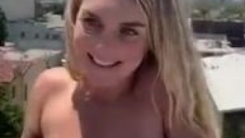 Pornstar Tits Outdoor