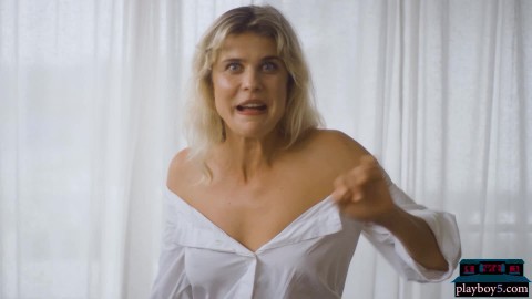 Australian big natural tits blonde Jessica Lawson together with Playboy