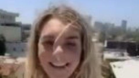 Busty Outdoor Blonde