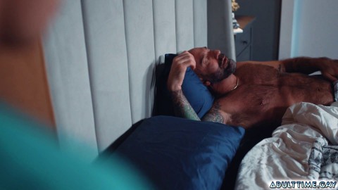 Carter DelRey taste his stepdad Drew Sebastian monster cock