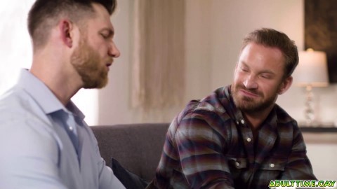 Caden Jackson fucks patient Bruce Jones tight asshole so hard