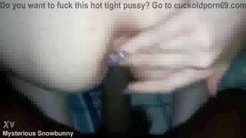 Young Wife With Great Ass Gets Creampie From Big Black Cock