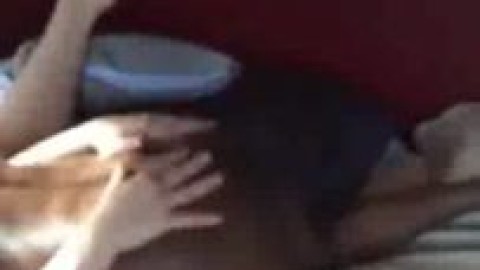 Lovely Busty Blonde Wife orgasming with BBC