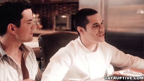 Dakota Payne Gets Blowjob Under the Table