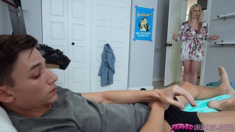 Stepmom, can you help me with my chronic masturbating