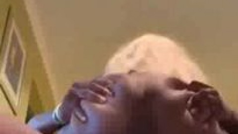 Old husband watching his young wife fucking with BBC