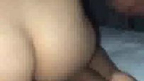 Cheating housewife DP fucked in threeway