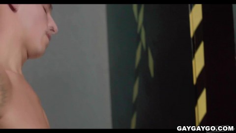 Bored janitor Des  bangs with Mason Lear