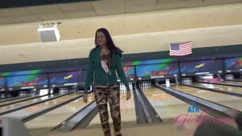 Purple Haired Girlfriend Lily Adams Loves Posing For The Camera Evelin Stone