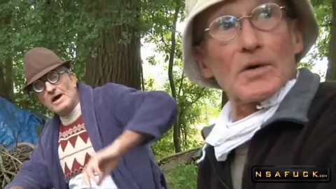 Sexy Blonde Teen Fucks an old Bald Dreamer