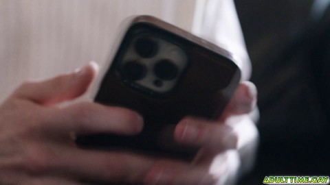 Adam Ramzi and Cristiano gets comfortable on the couch