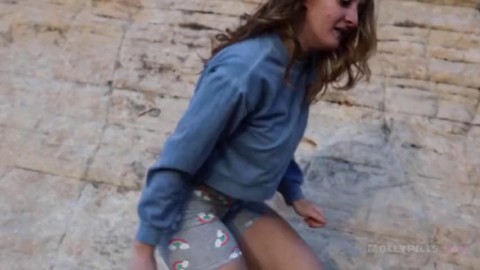 horny hikers public flashing deepthroat cock suck Tempted