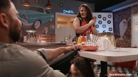 Boomer is shocked when he gets public handjob from GenZ date