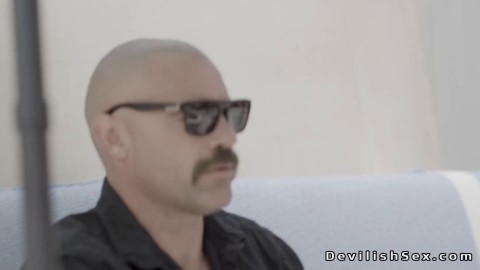 Shaved pussy of Lumi Ray licked and fucked by big dick Jay Romero