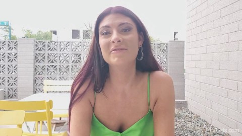 Solo Redhead Woman Enjoys While Fingering Her Cunt Alice Naughty Young Sluts