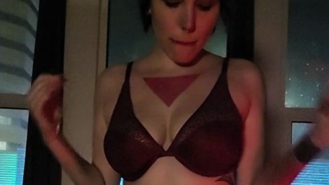 tattooed amateur strips it all LoyalFans