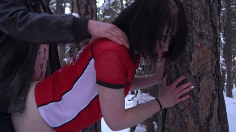 fucking in the forest after petite nude